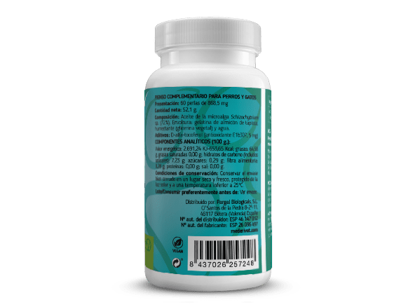 DHA PURE NPD1 500 VEGAN (60 perlas) - Imagen 2